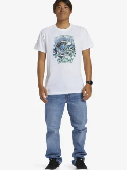 Quiksilver Tees|Land Down Under T-Shirt White