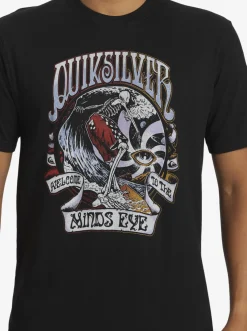 Quiksilver Tees|Land Down Under T-Shirt Black