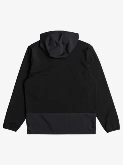 Quiksilver Layers|Live For The Ride Softshelll Technical Hoodie True Black