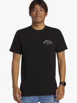 Quiksilver Tees|Logo Lockup T-Shirt Black
