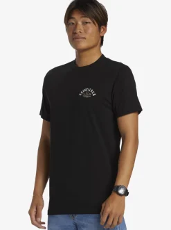 Quiksilver Tees|Logo Lockup T-Shirt Black