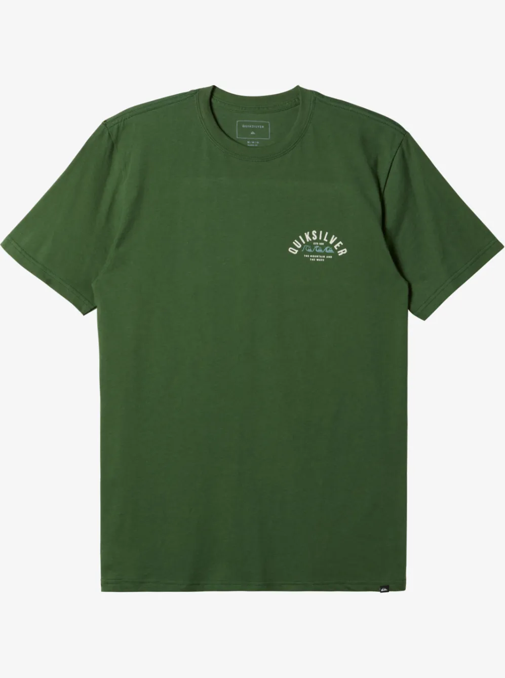 Quiksilver Tees|Logo Lockup T-Shirt Greener Pastures