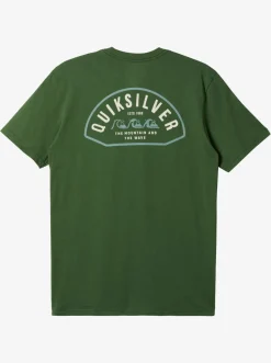 Quiksilver Tees|Logo Lockup T-Shirt Greener Pastures