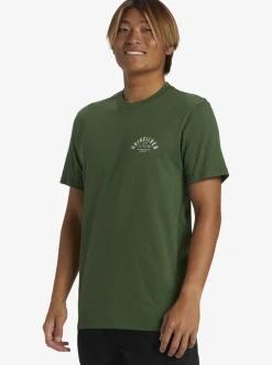 Quiksilver Tees|Logo Lockup T-Shirt Greener Pastures