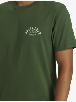 Quiksilver Tees|Logo Lockup T-Shirt Greener Pastures