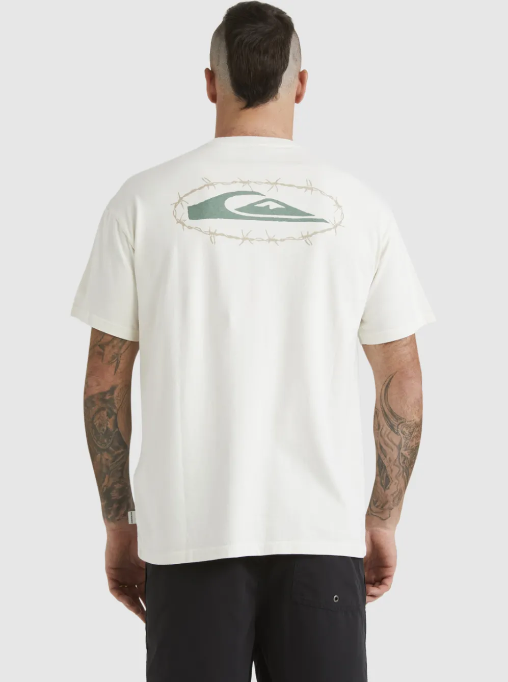 Quiksilver Tees|Mikey T-Shirt Snow White