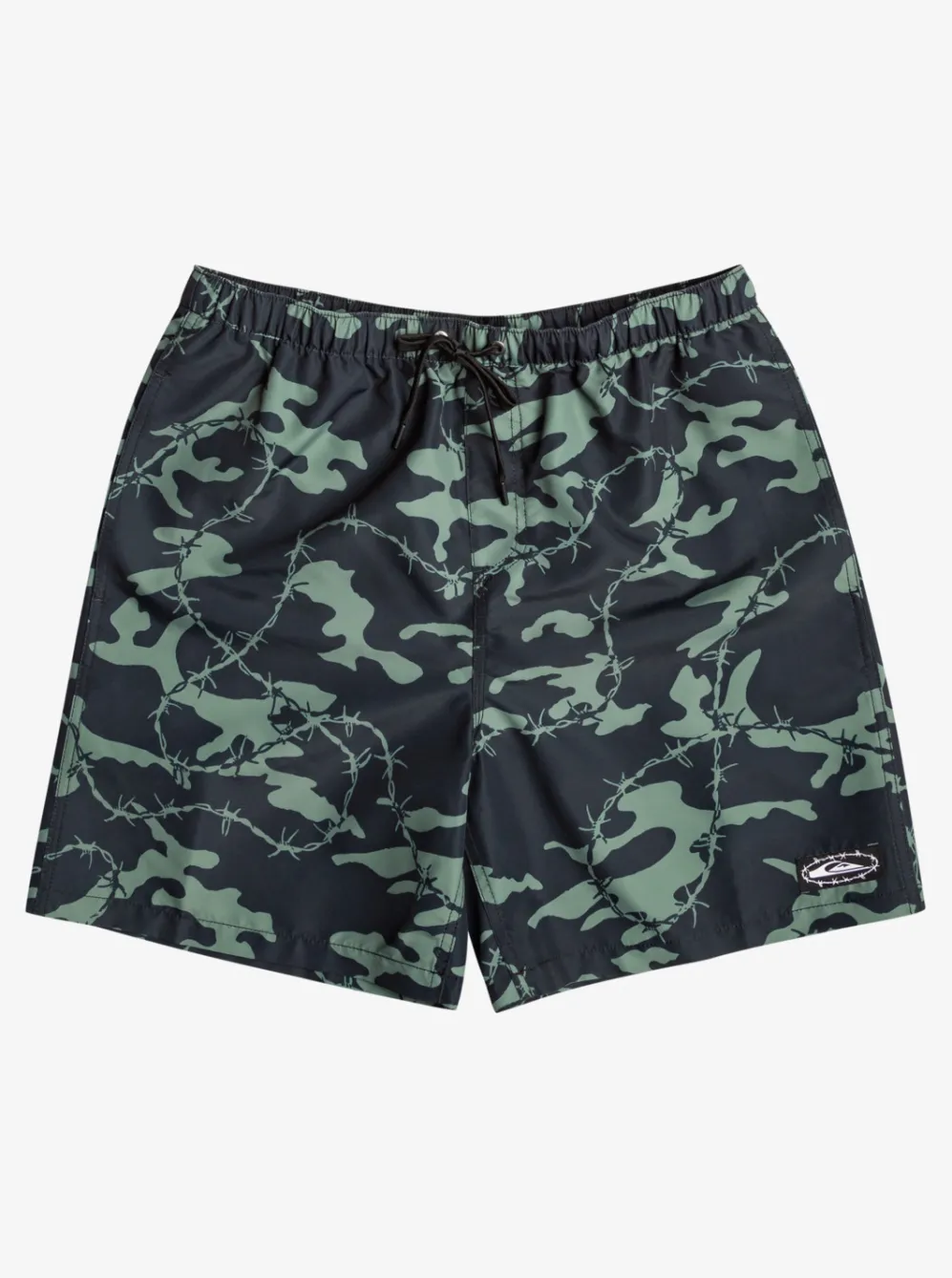 Quiksilver Elastic Waist|Mikey Volley 18" Volleys Black