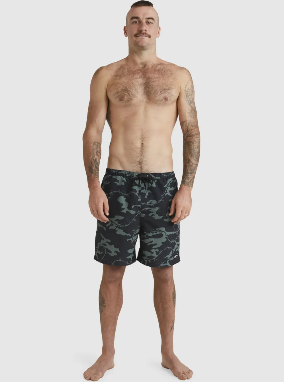 Quiksilver Elastic Waist|Mikey Volley 18" Volleys Black
