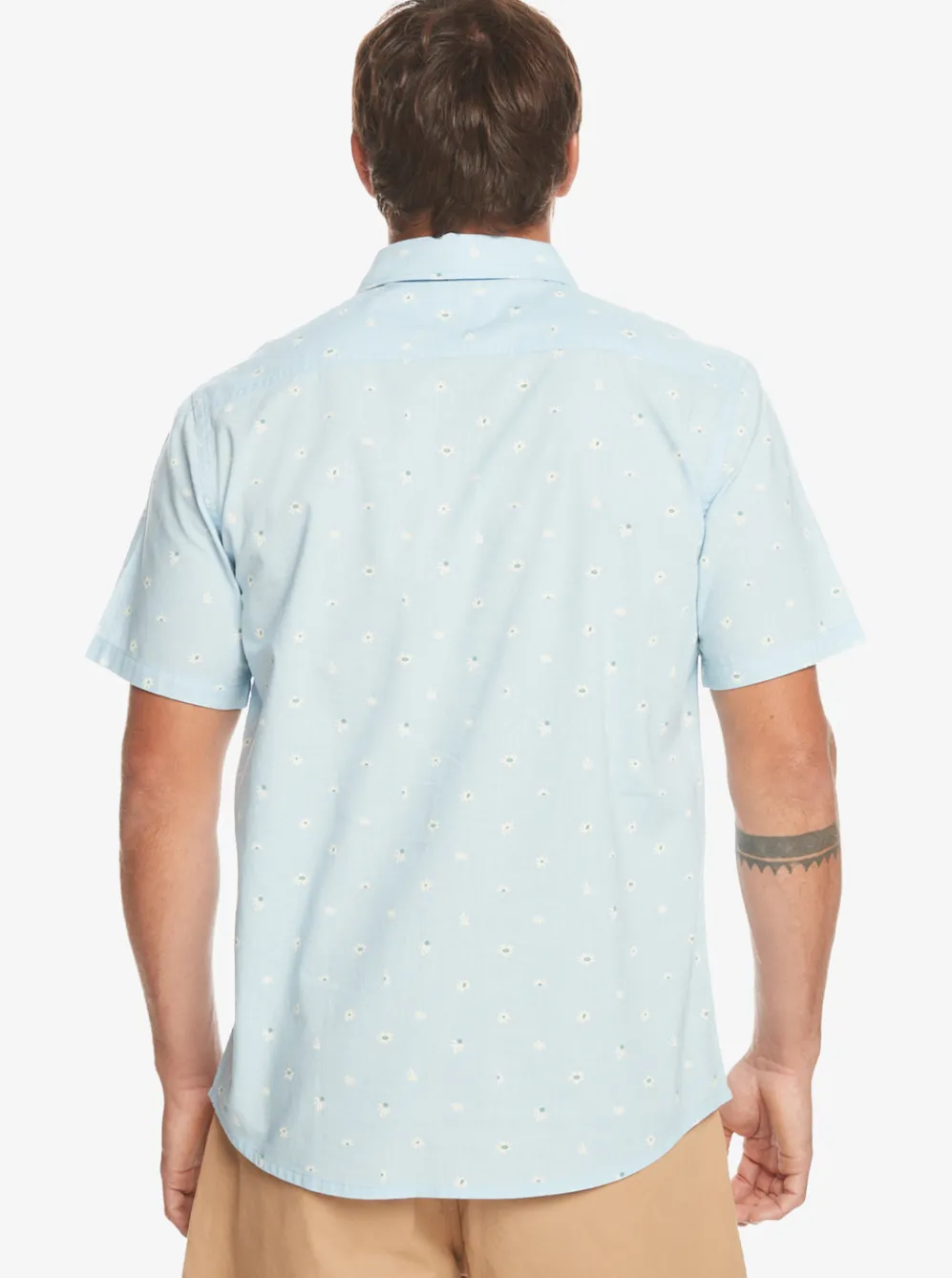 Quiksilver Shirts & Polos|Minimo Short Sleeve Shirt Clear Sky Minimo
