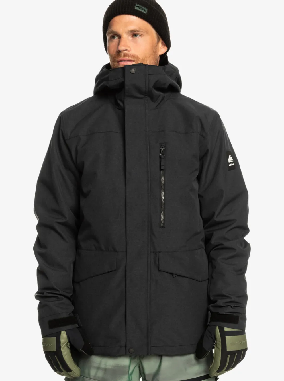 Quiksilver Layers|Mission 3-In-1 Technical Snow Jacket True Black