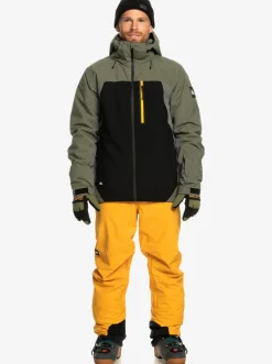 Quiksilver Layers|Mission Plus Technical Snow Jacket True Black