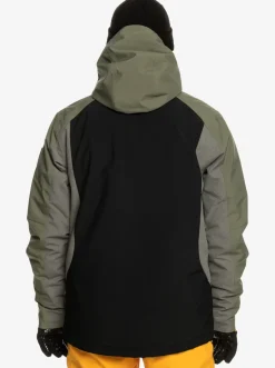 Quiksilver Layers|Mission Plus Technical Snow Jacket True Black