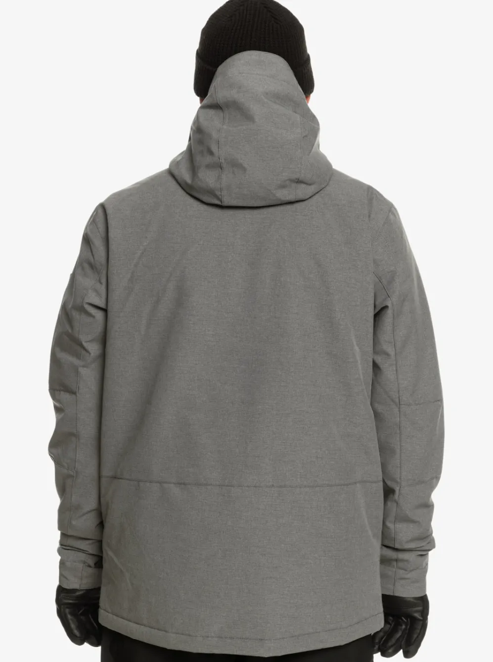 Quiksilver Layers|Mission Solid Insulated Snow Jacket Heather Grey