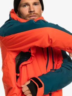 Quiksilver Layers|Mission Technical Snow Jacket Grenadine