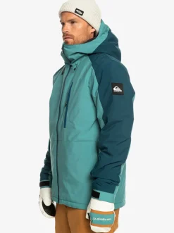 Quiksilver Layers|Mission Technical Snow Jacket Brittany Blue