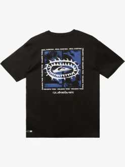 Quiksilver Rashguards|Mix Session Upf 50 Short Sleeve Surf Tee Black