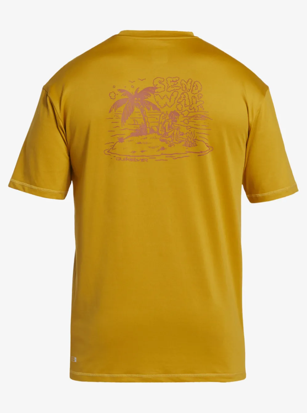 Quiksilver Rashguards|Mix Session Upf 50 Short Sleeve Surf Tee Wheat