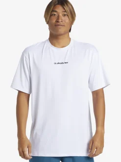 Quiksilver Rashguards|Mix Session Upf 50 Short Sleeve Surf Tee Birch