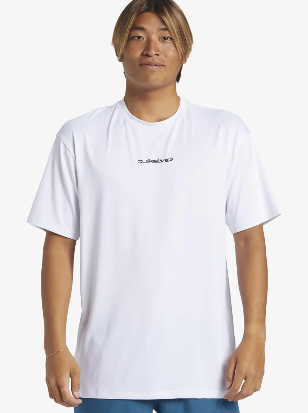 Quiksilver Rashguards|Mix Session Upf 50 Short Sleeve Surf Tee Birch