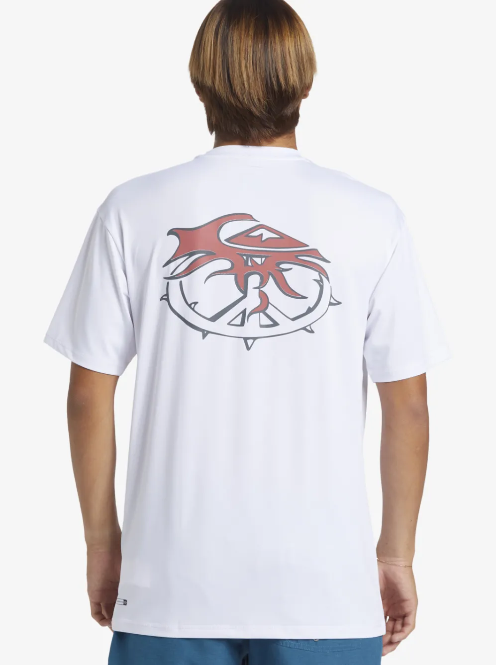Quiksilver Rashguards|Mix Session Upf 50 Short Sleeve Surf Tee Birch