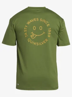 Quiksilver Rashguards|Mix Session Upf 50 Short Sleeve Surf Tee Dill