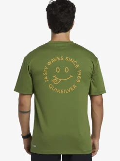 Quiksilver Rashguards|Mix Session Upf 50 Short Sleeve Surf Tee Dill