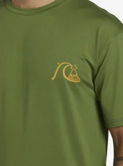 Quiksilver Rashguards|Mix Session Upf 50 Short Sleeve Surf Tee Dill