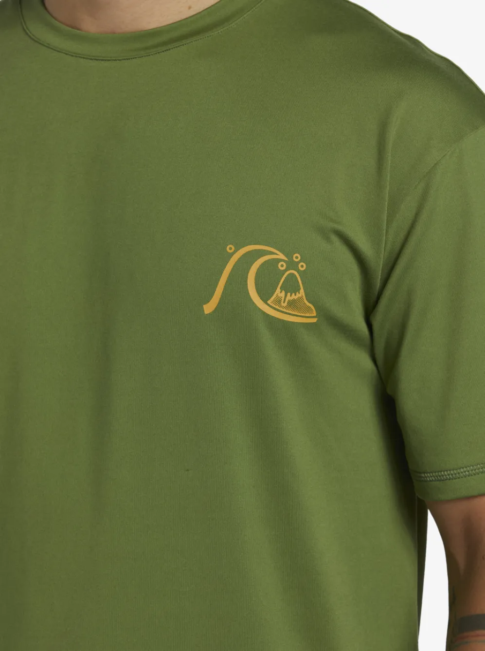 Quiksilver Rashguards|Mix Session Upf 50 Short Sleeve Surf Tee Dill