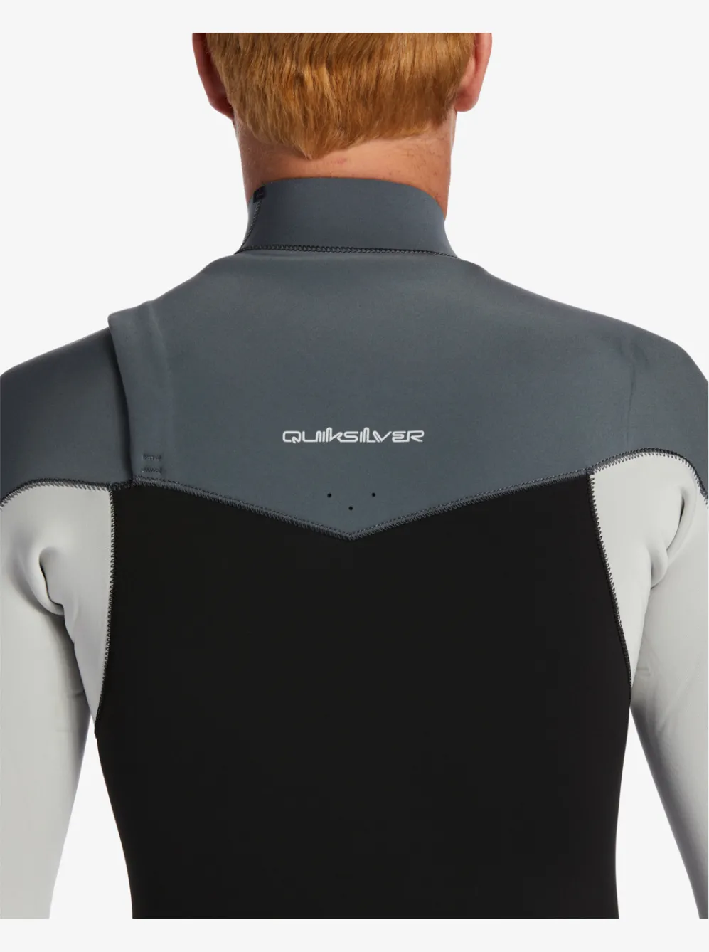 Quiksilver Wetsuits|3/2Mm Everyday Sessions Chest Zip Wetsuit Black/ Ash