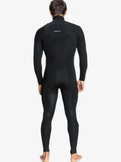 Quiksilver Wetsuits|4/3Mm Everyday Sessions Chest Zip Wetsuit Black
