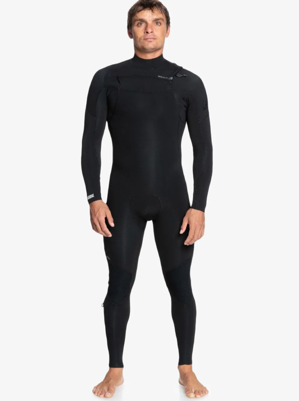 Quiksilver Wetsuits|4/3Mm Everyday Sessions Chest Zip Wetsuit Black