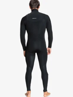 Quiksilver Wetsuits|4/3Mm Everyday Sessions Chest Zip Wetsuit Black