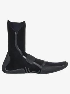 Quiksilver Wetsuits|3Mm Marathon Sessions Split Toe Wetsuit Boots Black