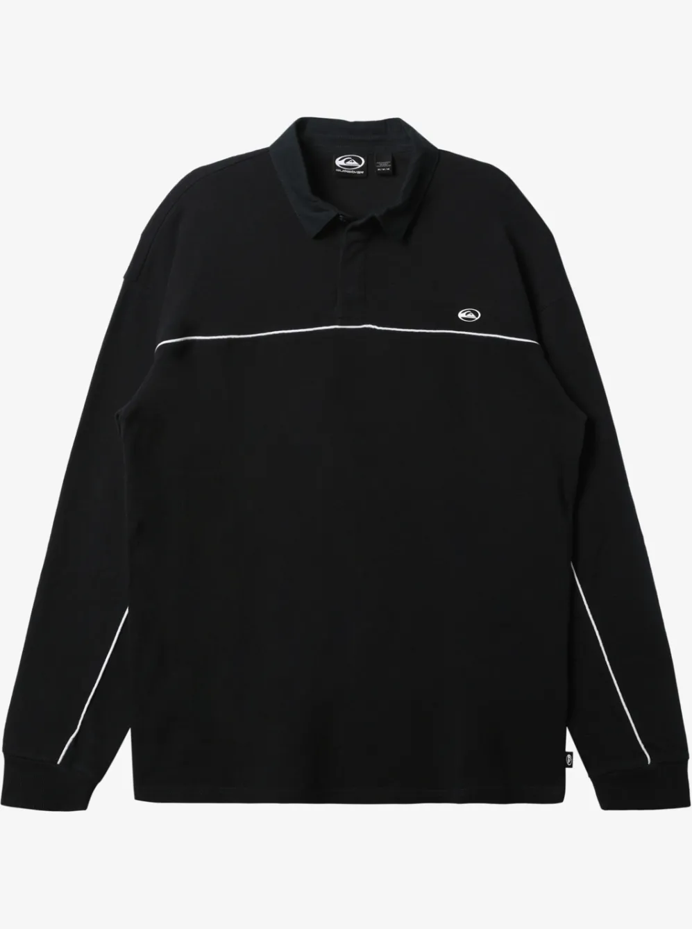 Quiksilver Shirts & Polos|Modular Rugby Polo Knit Black