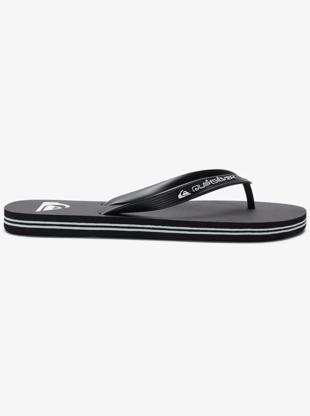 Quiksilver Sandals|Molokai Core Flip-Flops Black 1