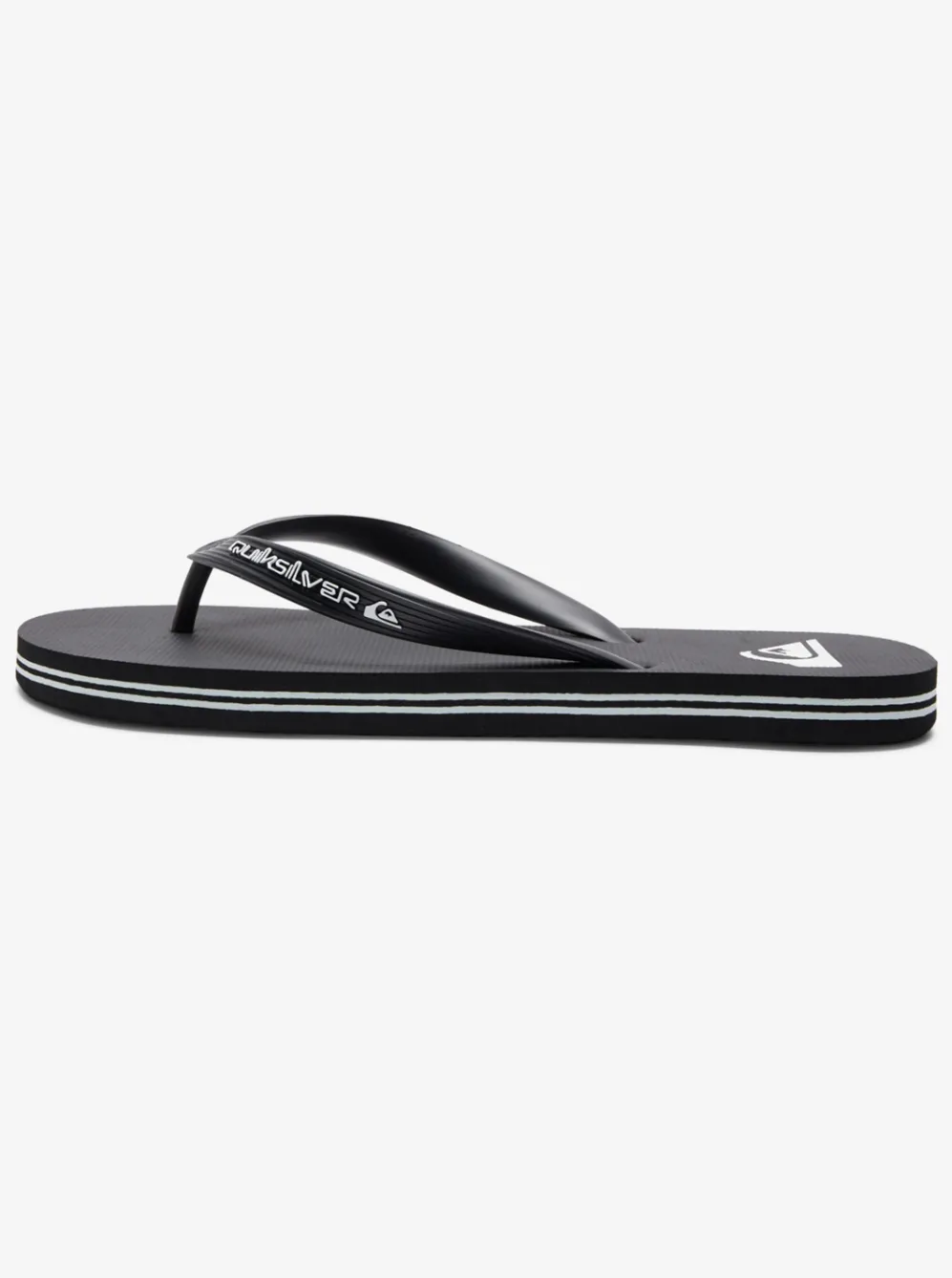 Quiksilver Sandals|Molokai Core Flip-Flops Black 1