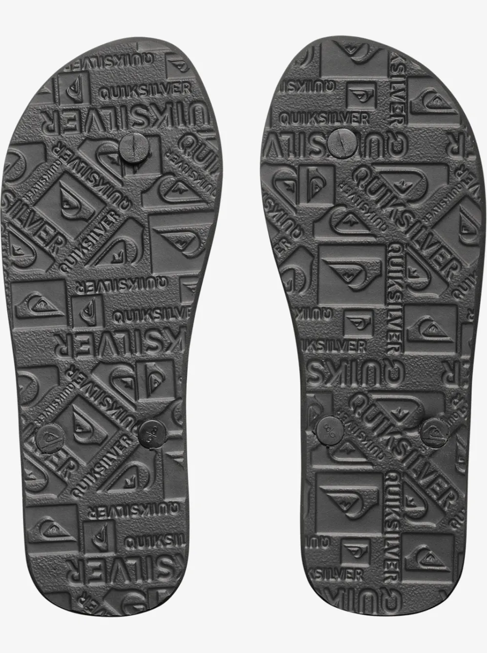 Quiksilver Sandals|Molokai Flip-Flops Black/Black/White