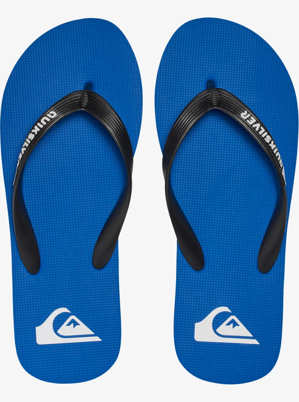 Quiksilver Sandals|Molokai Flip-Flops Black/Blue/Black