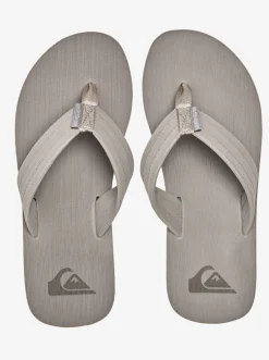 Quiksilver Sandals|Molokai Layback Sandals Grey/White/Grey