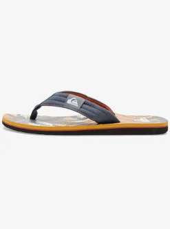 Quiksilver Sandals|Molokai Layback Sandals For Men Grey 1