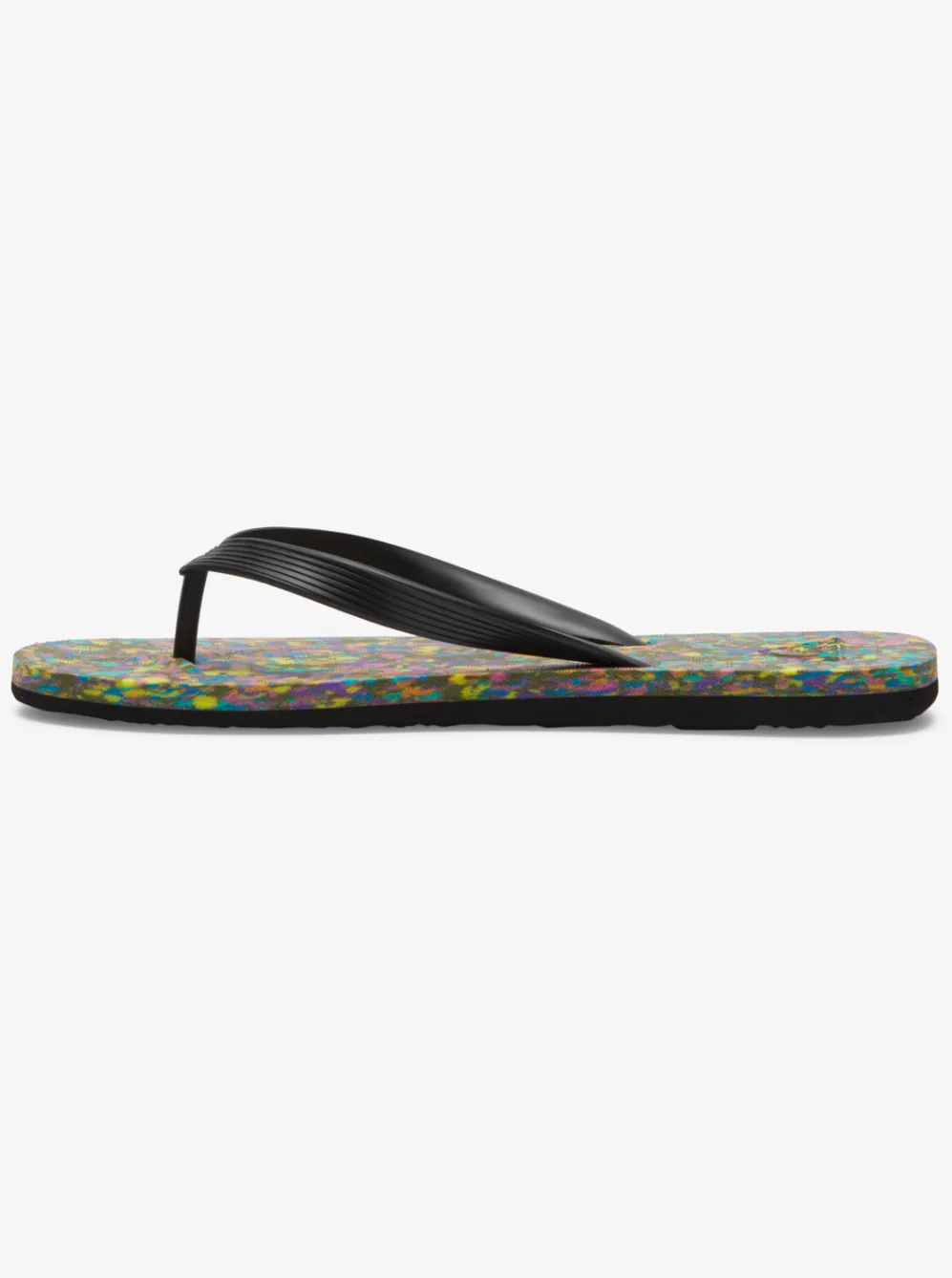Quiksilver Sandals|Molokai Recycled Flip-Flops Black/Blue/Black