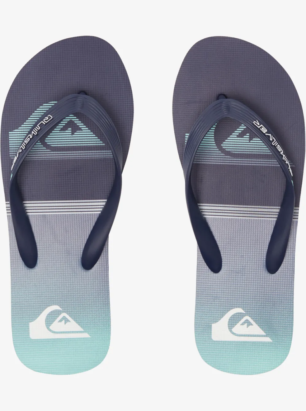Quiksilver Sandals|Molokai Swell Vision Flip-Flops Blue 3