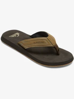 Quiksilver Sandals|Monkey Wrench Core Sandals Tan 1