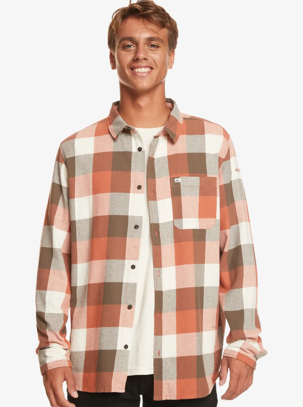 Quiksilver Shirts & Polos|Motherfly Long Sleeve Shirt Major Brown Motherfly