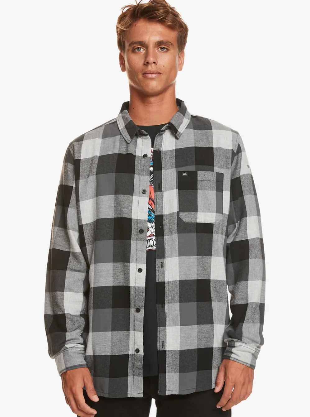 Quiksilver Shirts & Polos|Motherfly Long Sleeve Shirt Lgh Motherfly