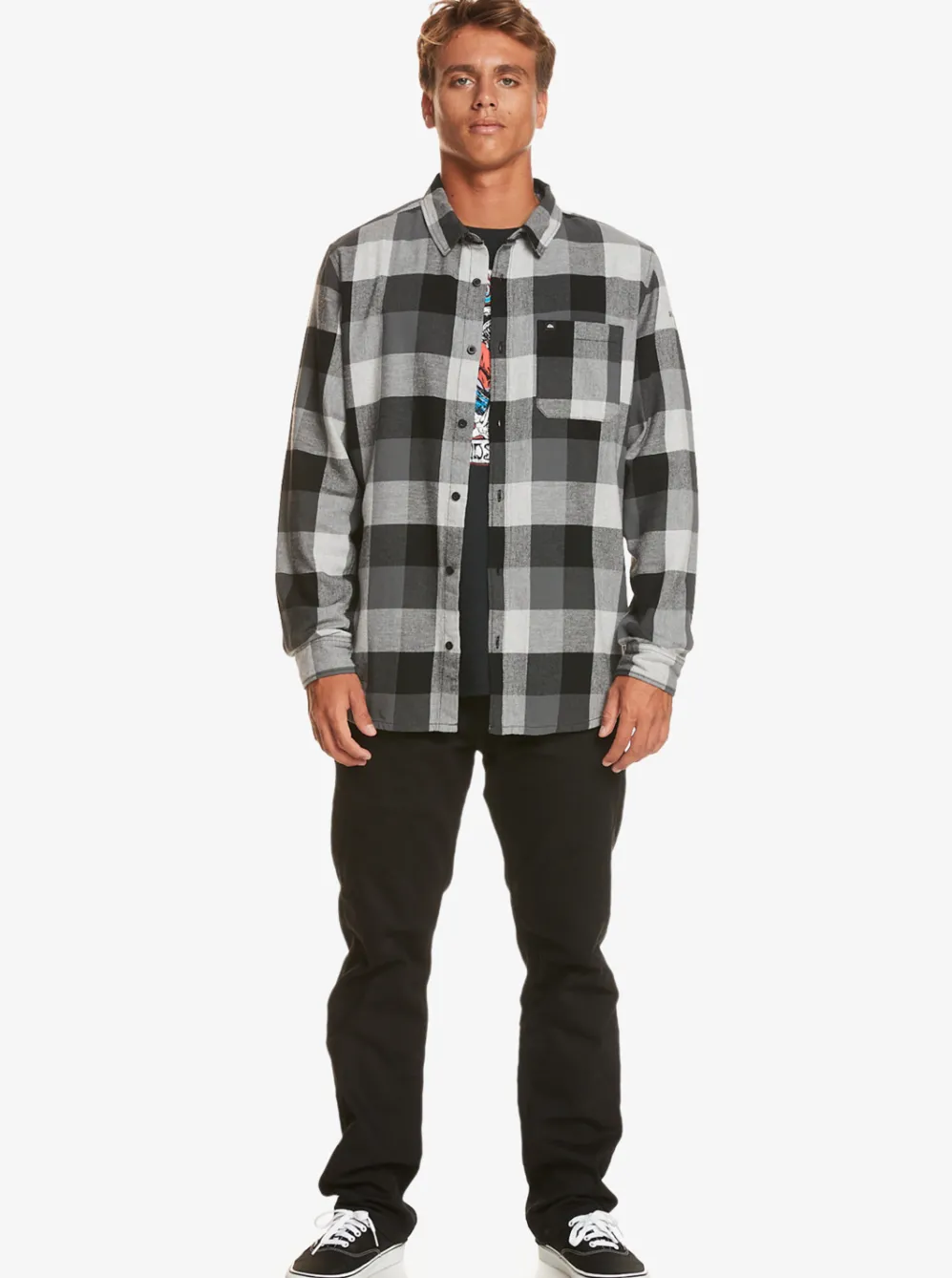 Quiksilver Shirts & Polos|Motherfly Long Sleeve Shirt Lgh Motherfly