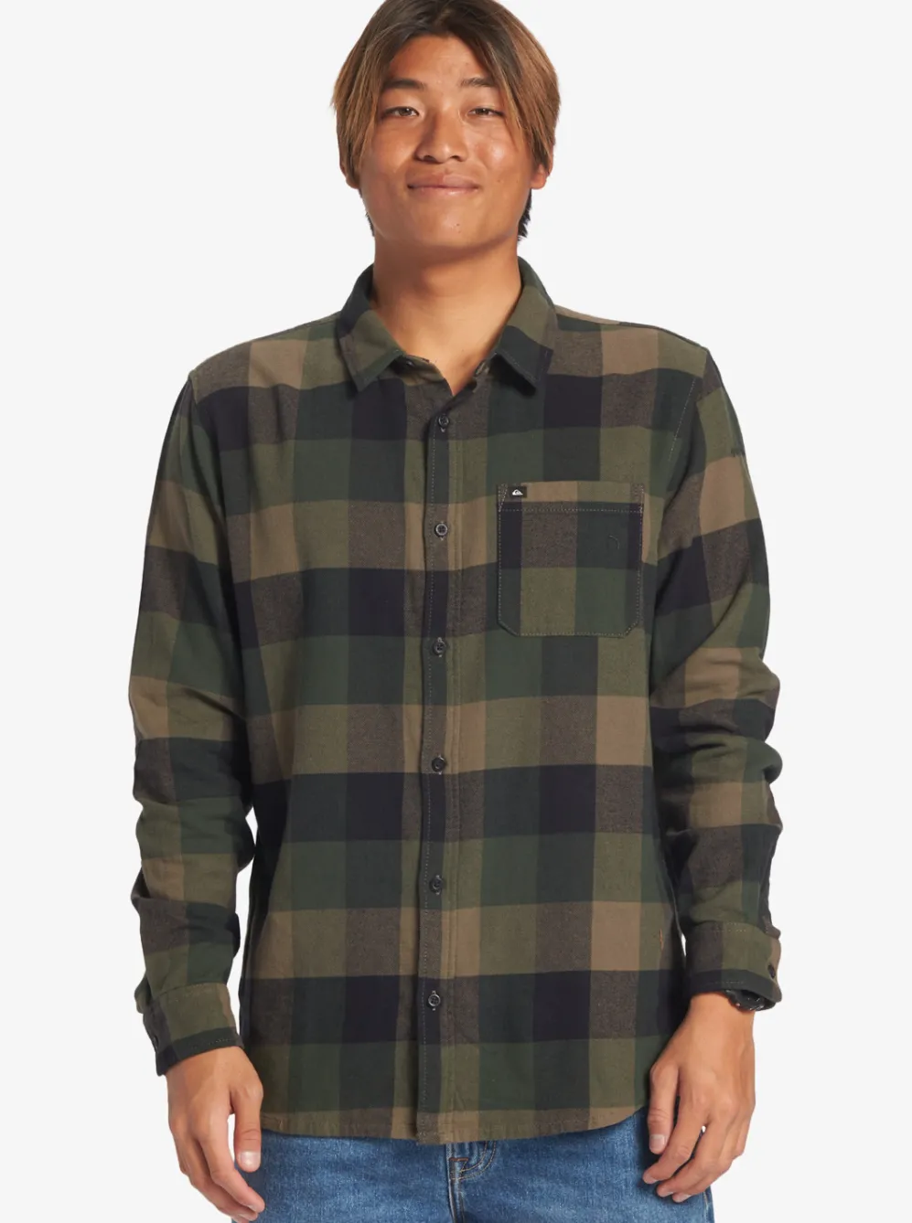 Quiksilver Shirts & Polos|Motherfly Long Sleeve Shirt Major Brown Motherfly