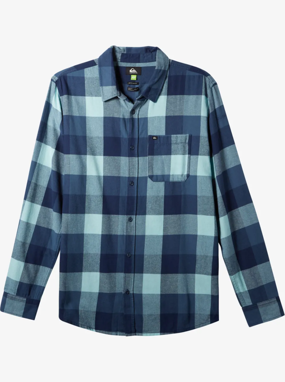 Quiksilver Shirts & Polos|Motherfly Long Sleeve Shirt Pastel Turquoise Motherfly