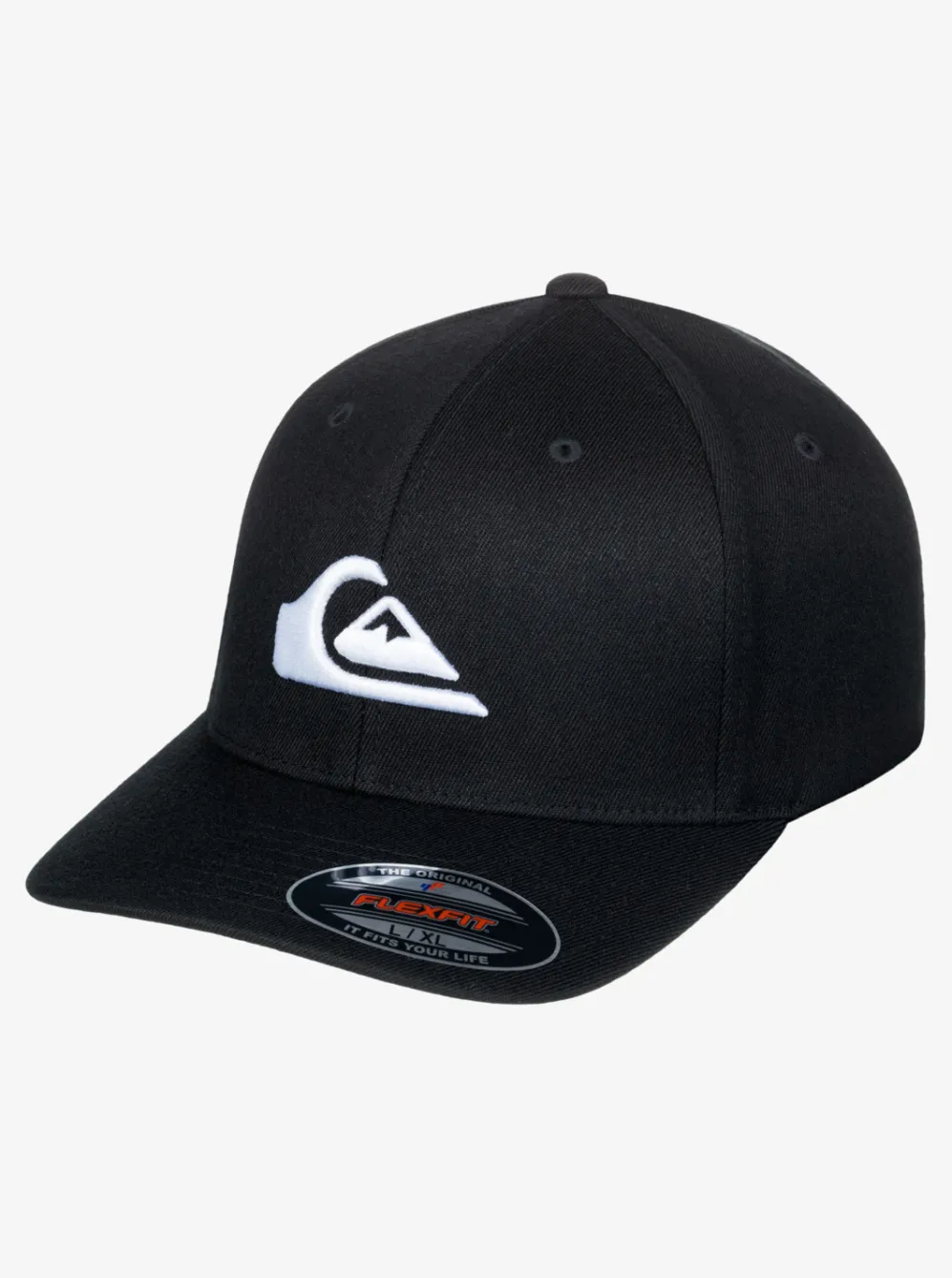 Quiksilver Hats|Mountain And Wave Flexfit Hat Black/White