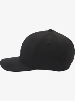 Quiksilver Hats|Mountain And Wave Flexfit Hat Black/Black